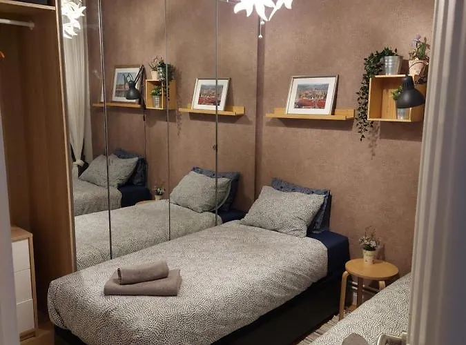 منزل للإقامة Center 90's Parking بلباو